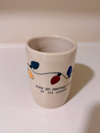 Christmas Lights Tumbler