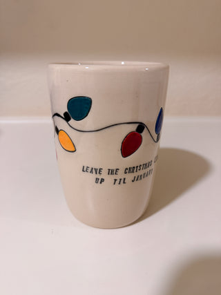 Christmas Lights Tumbler
